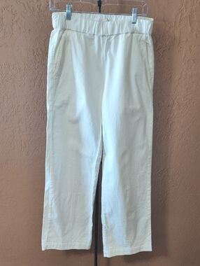 NWT Velvet by Graham & Spencer Women's Naya Wide Leg Elastic Waist Pants Size S